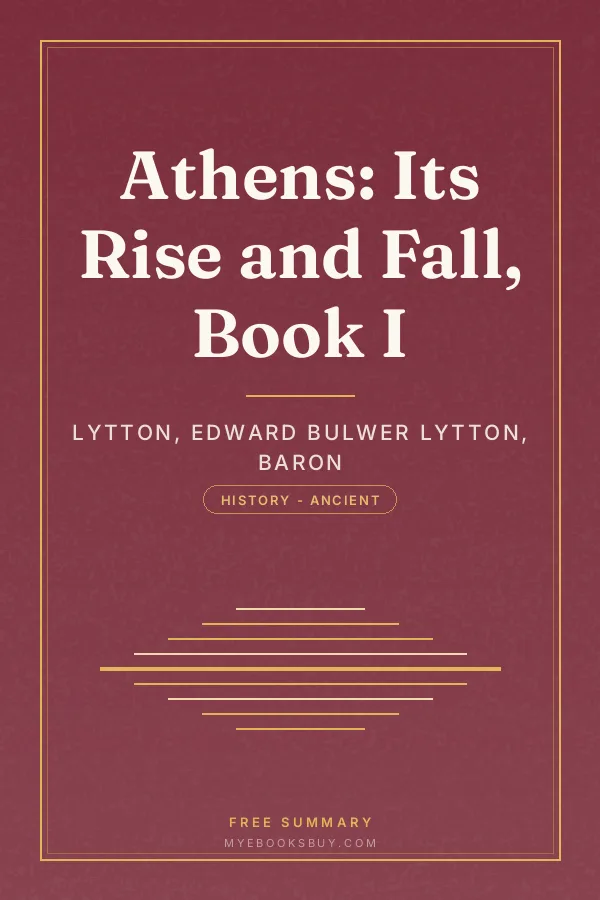 Cover of Athens: Its Rise and Fall, Book I