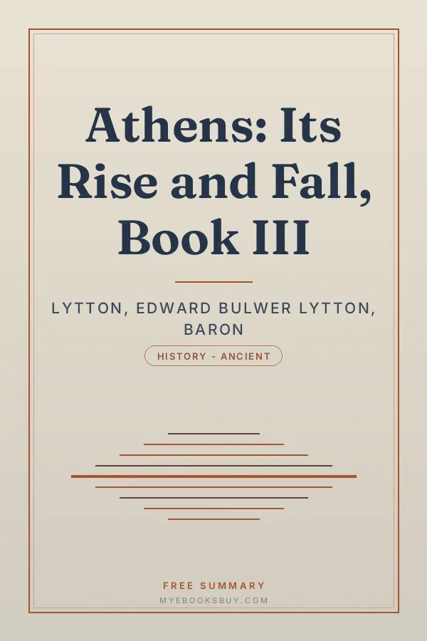 Cover of Athens: Its Rise and Fall, Book III