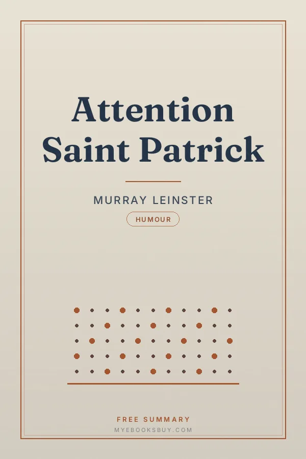 Cover of Attention Saint Patrick