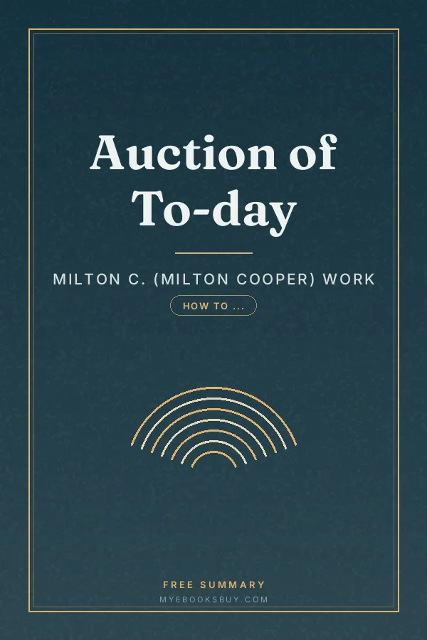 Cover of Auction of To-day