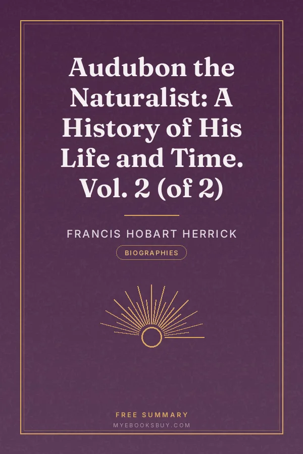 Cover of Audubon the Naturalist: A History of His Life and Time. Vol. 2 (of 2)