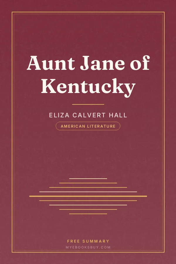 Cover of Aunt Jane of Kentucky