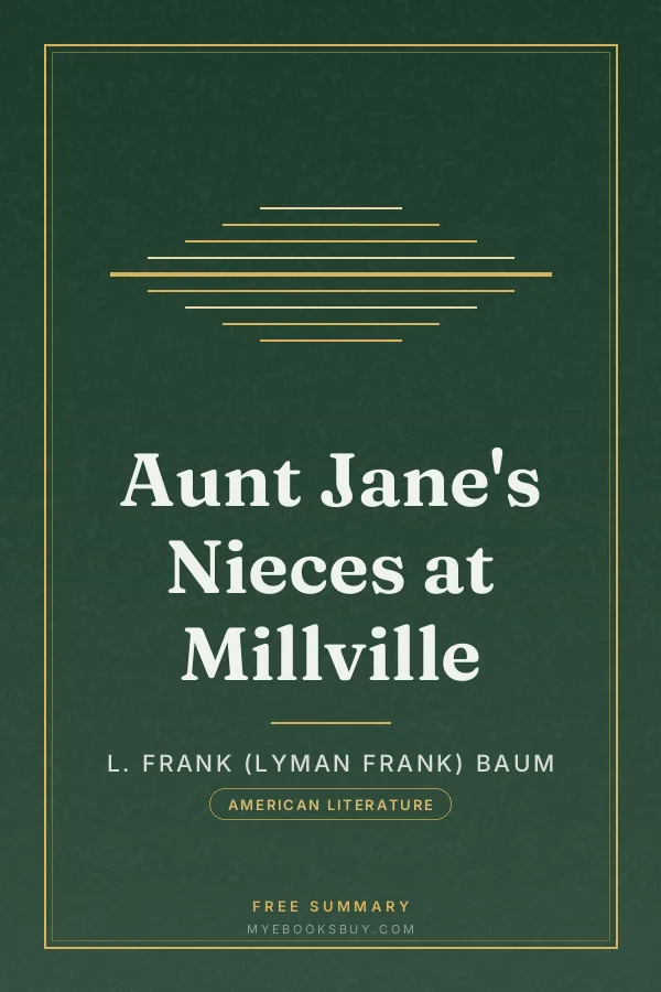 Cover of Aunt Jane's Nieces at Millville