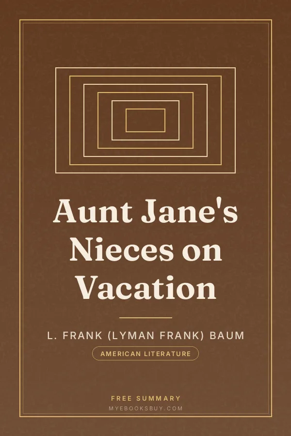 Cover of Aunt Jane's Nieces on Vacation