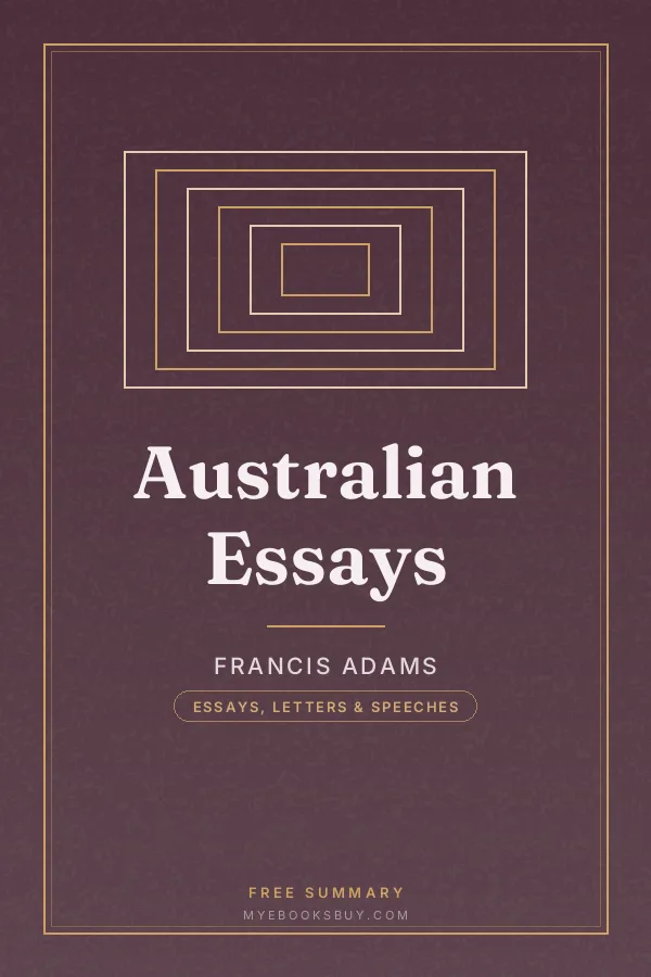 Cover of Australian Essays