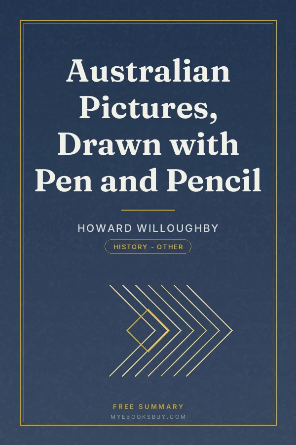Cover of Australian Pictures, Drawn with Pen and Pencil
