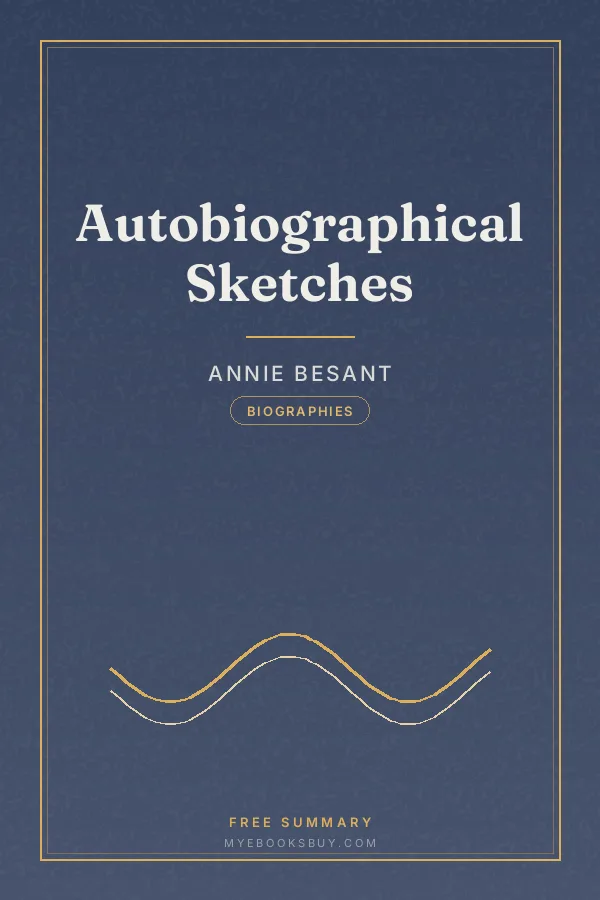 Cover of Autobiographical Sketches