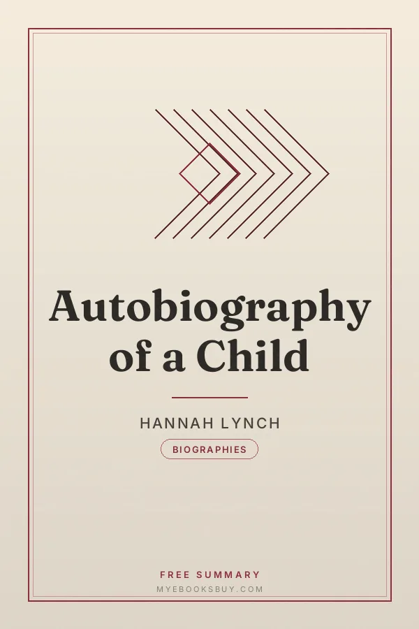 Cover of Autobiography of a Child