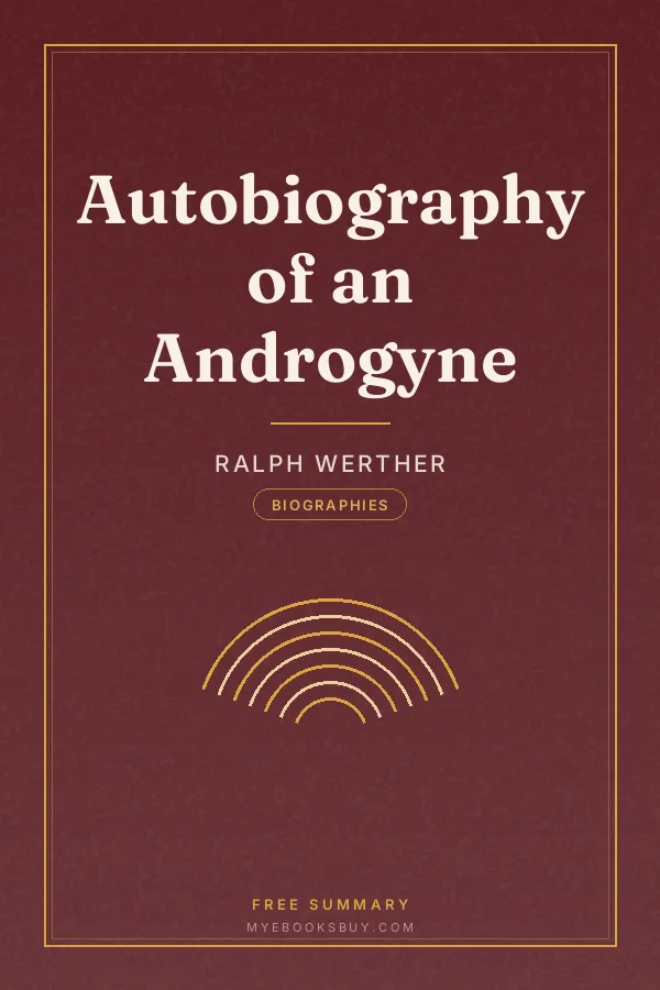 Cover of Autobiography of an Androgyne