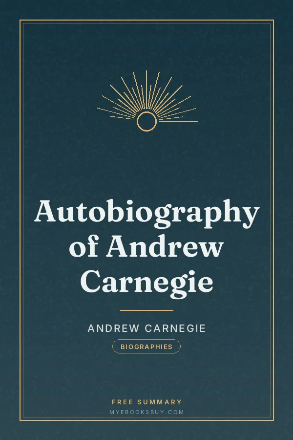 Cover of Autobiography of Andrew Carnegie