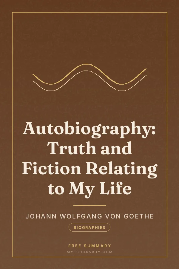 Cover of Autobiography: Truth and Fiction Relating to My Life