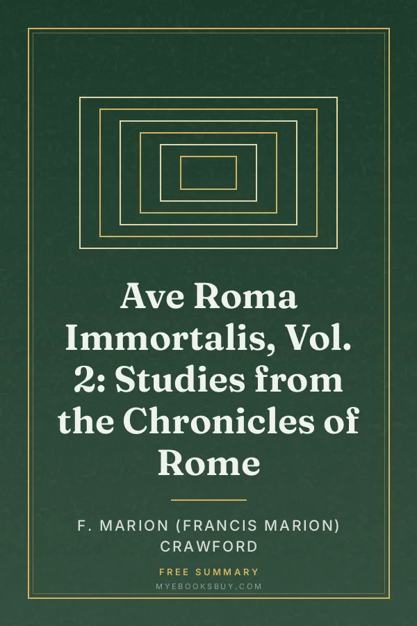 Cover of Ave Roma Immortalis, Vol. 2: Studies from the Chronicles of Rome