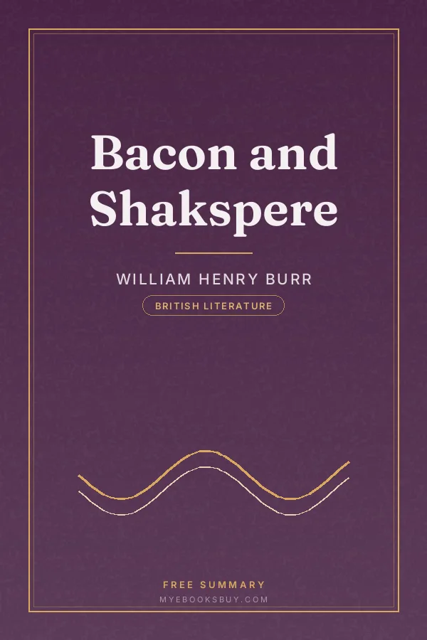 Cover of Bacon and Shakspere