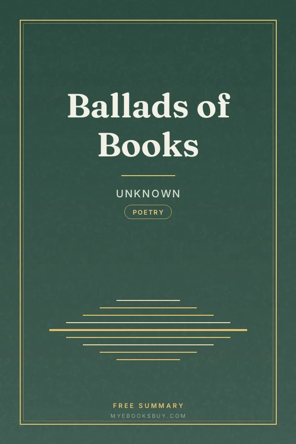 Cover of Ballads of Books