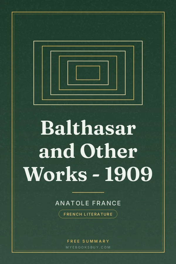Cover of Balthasar and Other Works - 1909