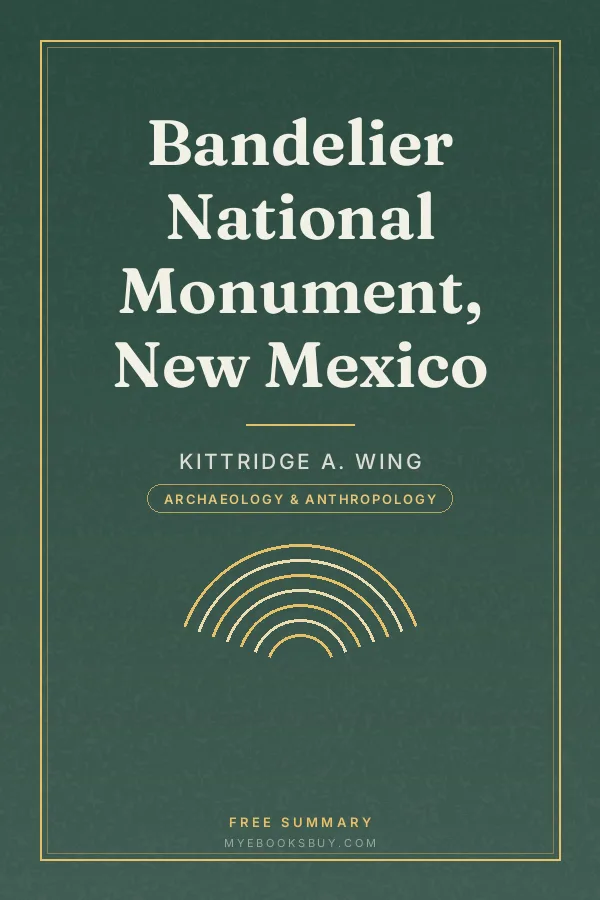 Cover of Bandelier National Monument, New Mexico
