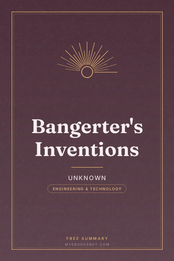Cover of Bangerter's Inventions