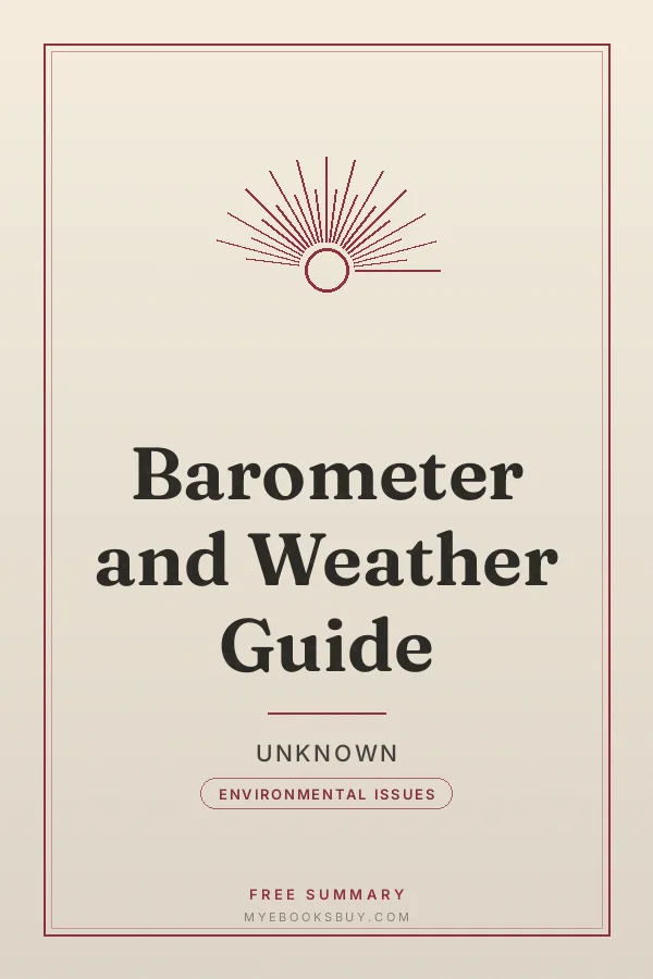 Cover of Barometer and Weather Guide