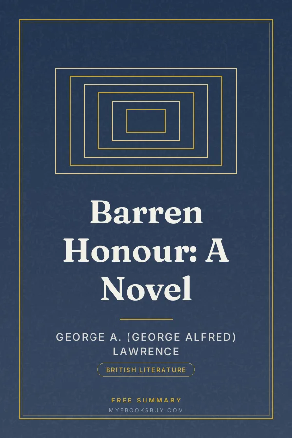 Cover of Barren Honour: A Novel