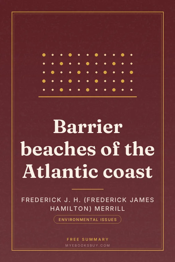 Cover of Barrier beaches of the Atlantic coast