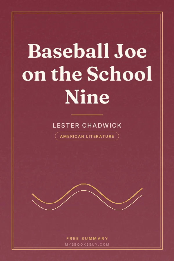 Cover of Baseball Joe on the School Nine