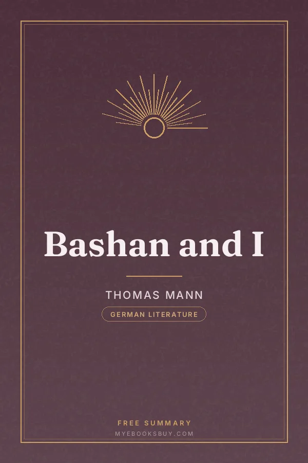 Cover of Bashan and I