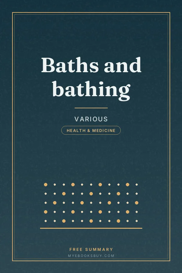 Cover of Baths and bathing