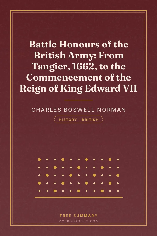 Cover of Battle Honours of the British Army: From Tangier, 1662, to the Commencement of the Reign of King Edward VII