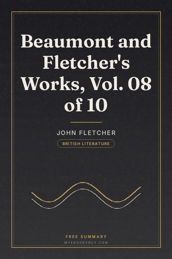 Cover of Beaumont and Fletcher's Works, Vol. 08 of 10