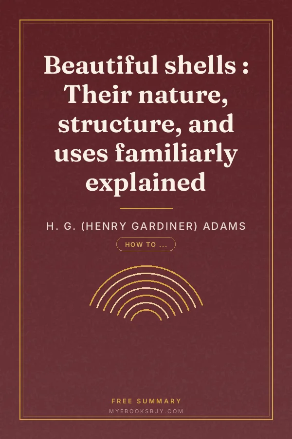 Cover of Beautiful shells : Their nature, structure, and uses familiarly explained