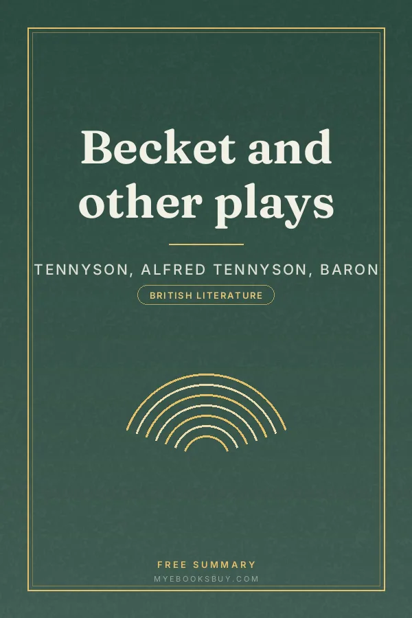 Cover of Becket and other plays