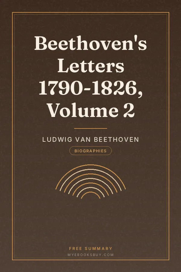 Cover of Beethoven's Letters 1790-1826, Volume 2
