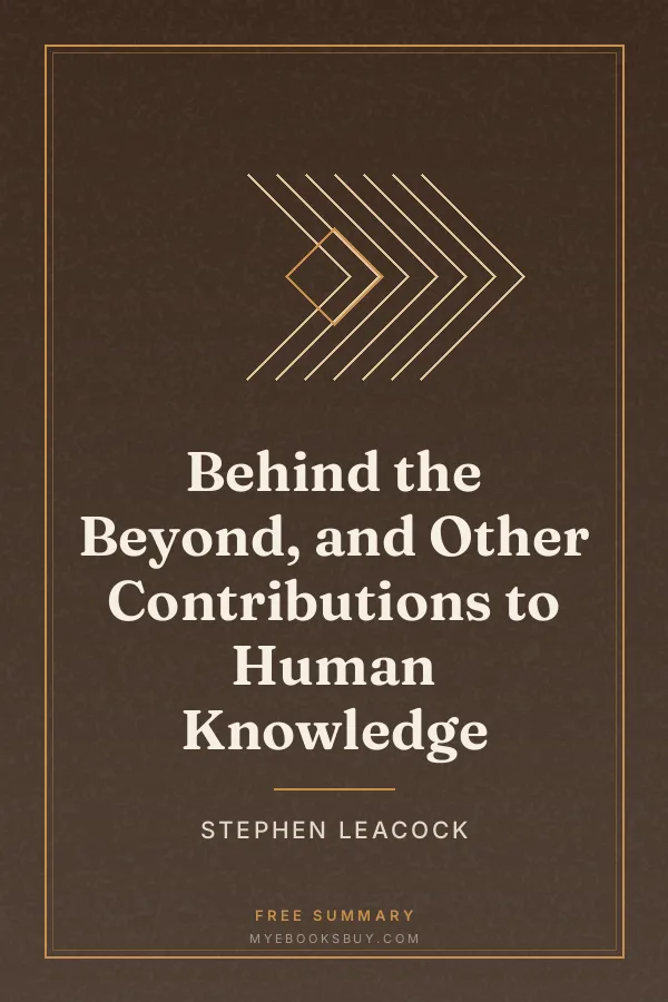 Cover of Behind the Beyond, and Other Contributions to Human Knowledge
