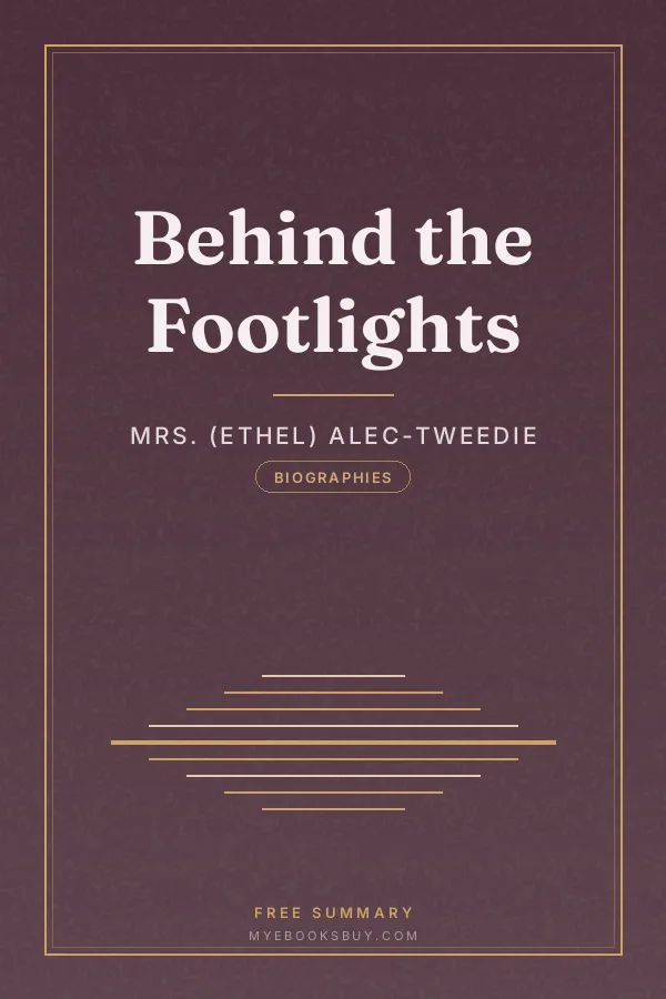 Cover of Behind the Footlights