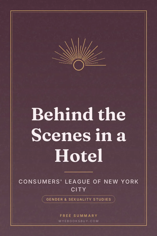 Cover of Behind the Scenes in a Hotel