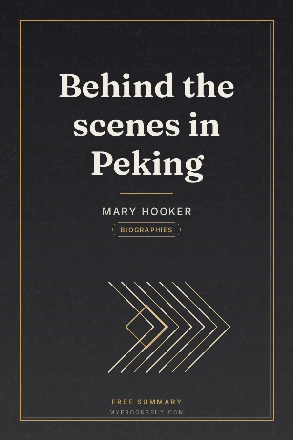 Cover of Behind the scenes in Peking