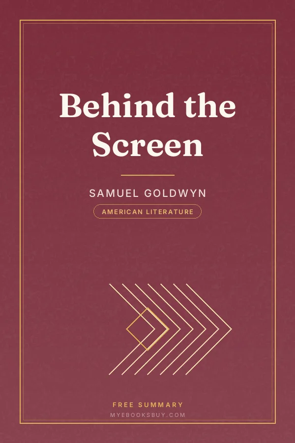 Cover of Behind the Screen