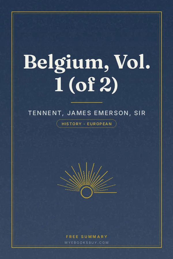 Cover of Belgium, Vol. 1 (of 2)