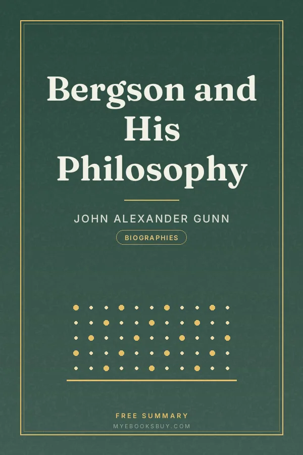 Cover of Bergson and His Philosophy