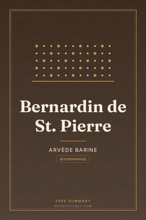 Cover of Bernardin de St. Pierre