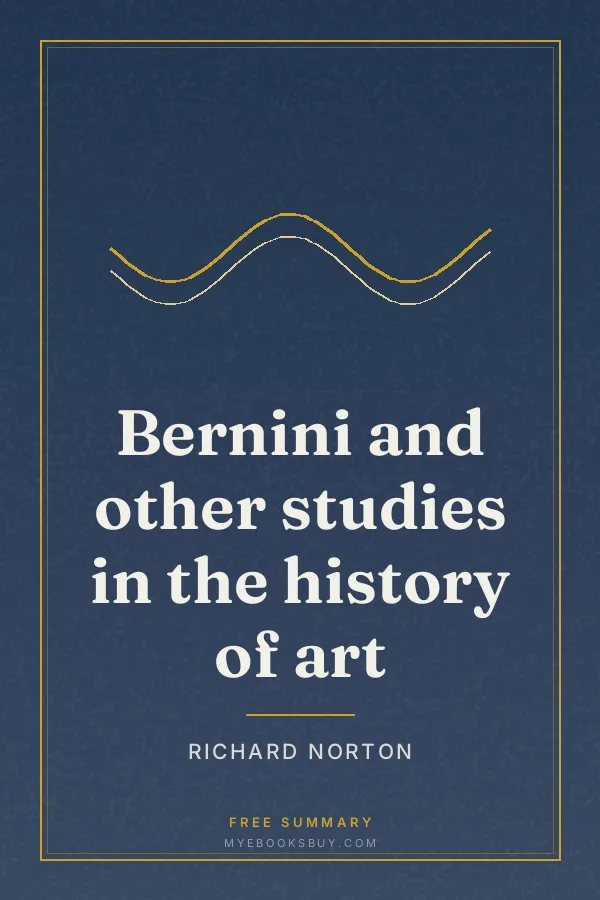Cover of Bernini and other studies in the history of art