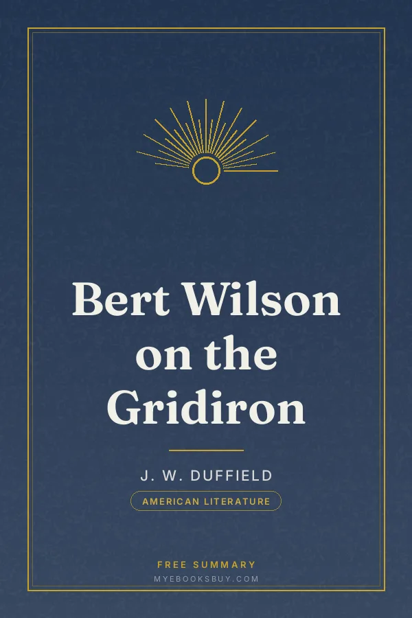Cover of Bert Wilson on the Gridiron