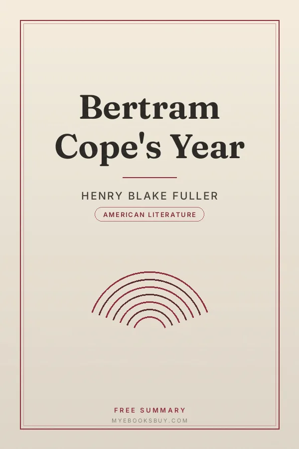 Cover of Bertram Cope's Year