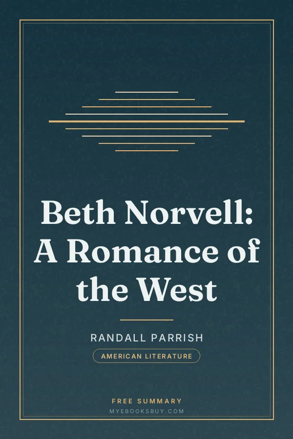 Cover of Beth Norvell: A Romance of the West