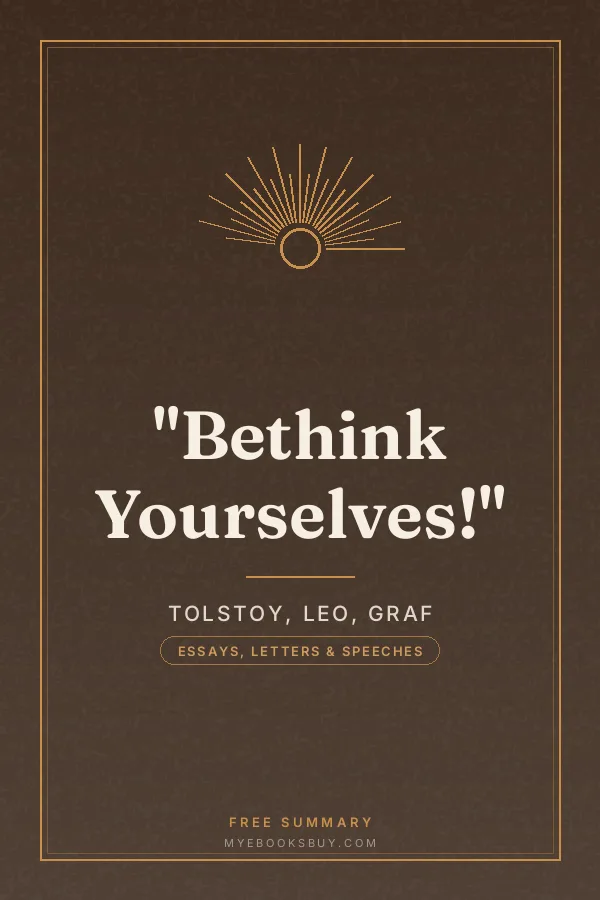 Cover of "Bethink Yourselves!"