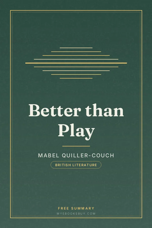 Cover of Better than Play