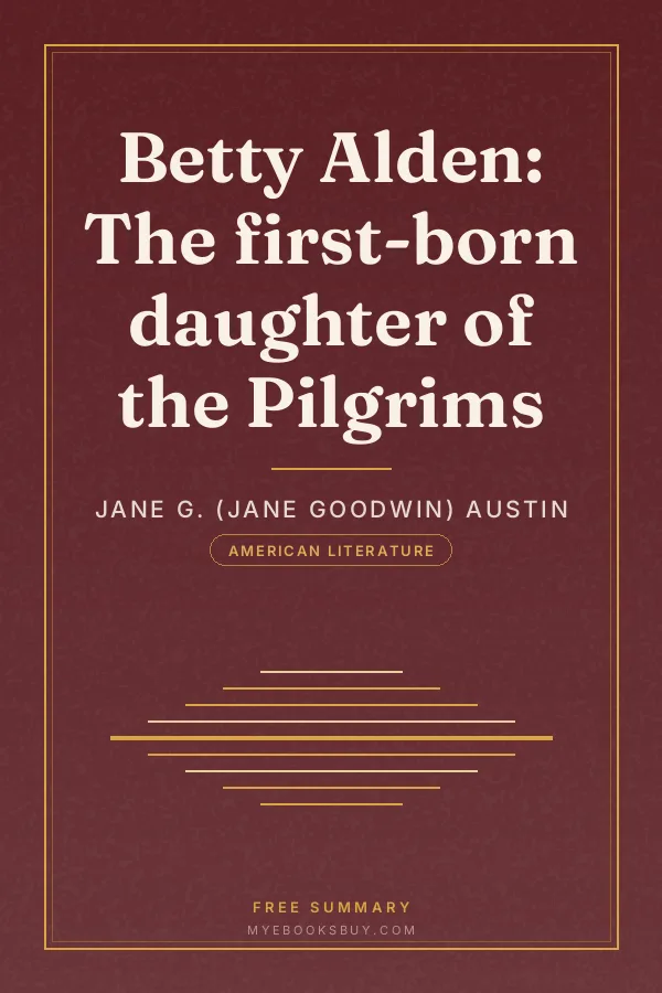 Cover of Betty Alden: The first-born daughter of the Pilgrims