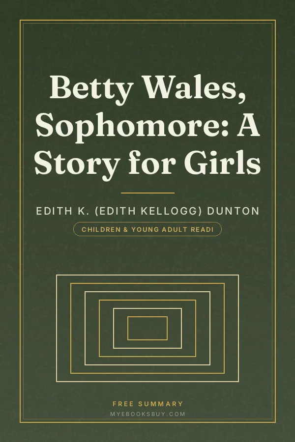 Cover of Betty Wales, Sophomore: A Story for Girls