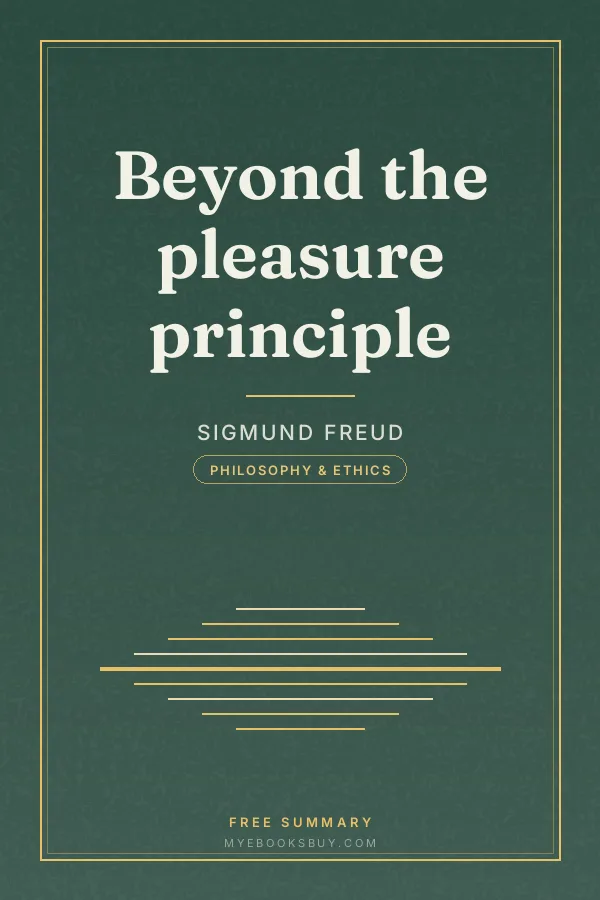 Cover of Beyond the pleasure principle