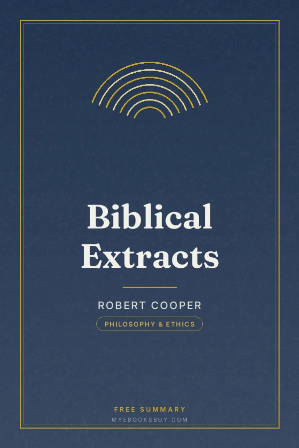 Cover of Biblical Extracts